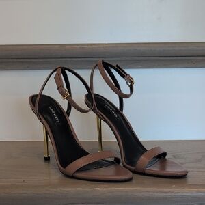 Nine West Brown Reina Heels
